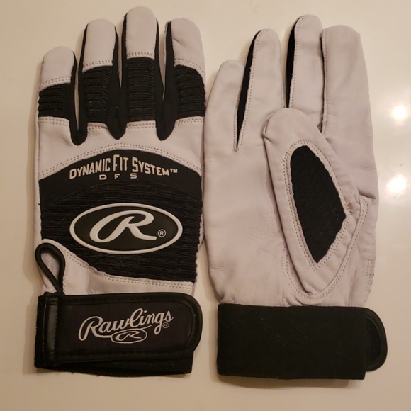 Rawlings Other - Leather Rawlings Baseball Softball Batting Gloves